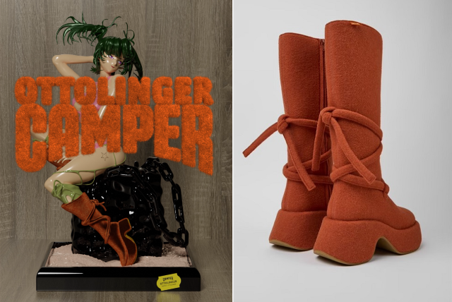 「CAMPER(カンペール)」×「OTTOLINGER(オットリンガー)」<br>彫刻的なフォルムのカプセルコレクション誕生