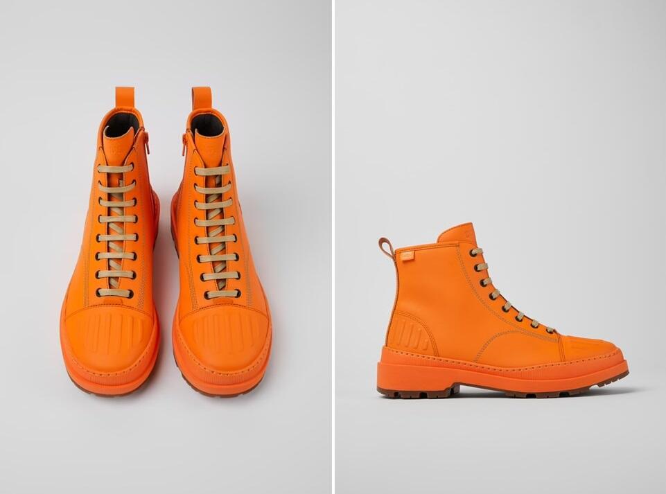 期間限定CAMPER BRUTUS TREK レースアップシューズ Brutus Brown Ankle