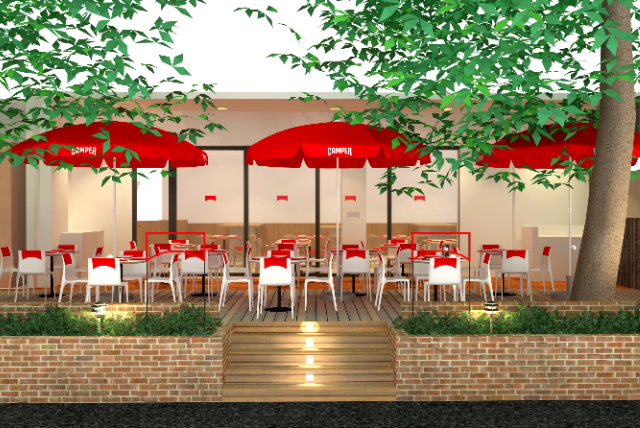 日本初のコラボカフェ「Cafe de Camper」<br>9 月 16 日（金）よりキハチ 青山本店にて期間限定オープン
