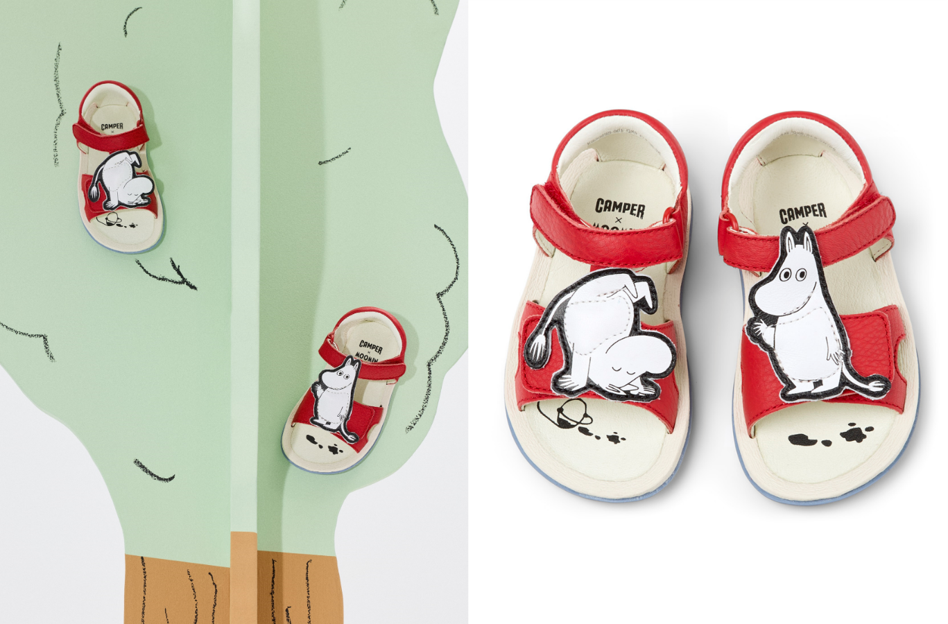 Camper x Moomin