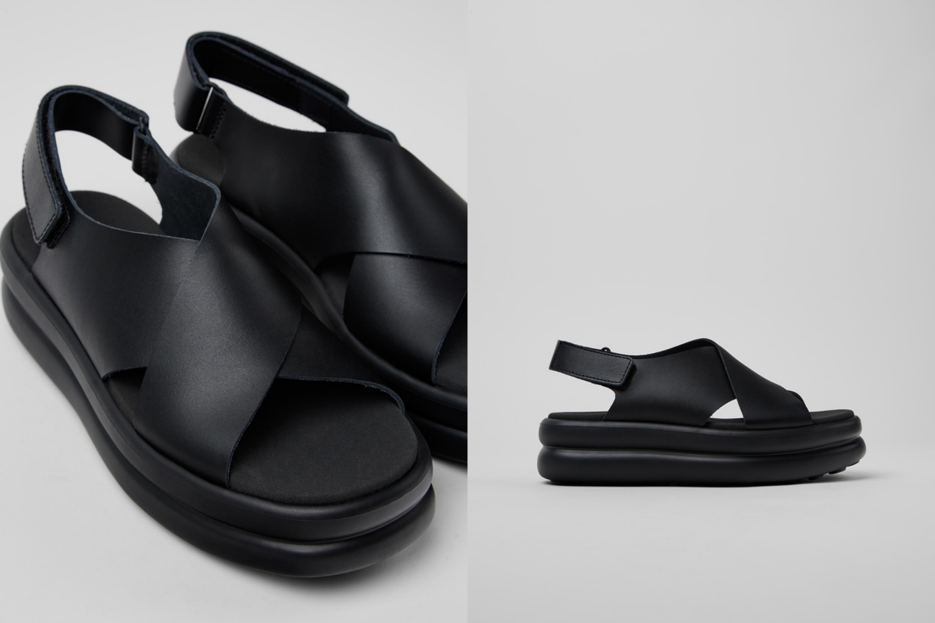 SUMMER RECOMMEND <br> 着回し力抜群の黒サンダル