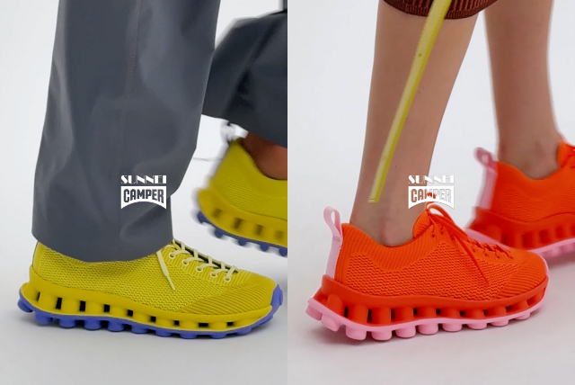 New Colorways of Pelotissima <br>by Camper x SUNNEI