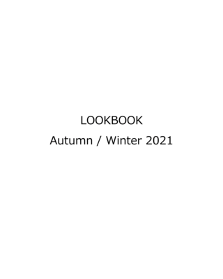 LOOKBOOK AUTUMN / WINTER 2021