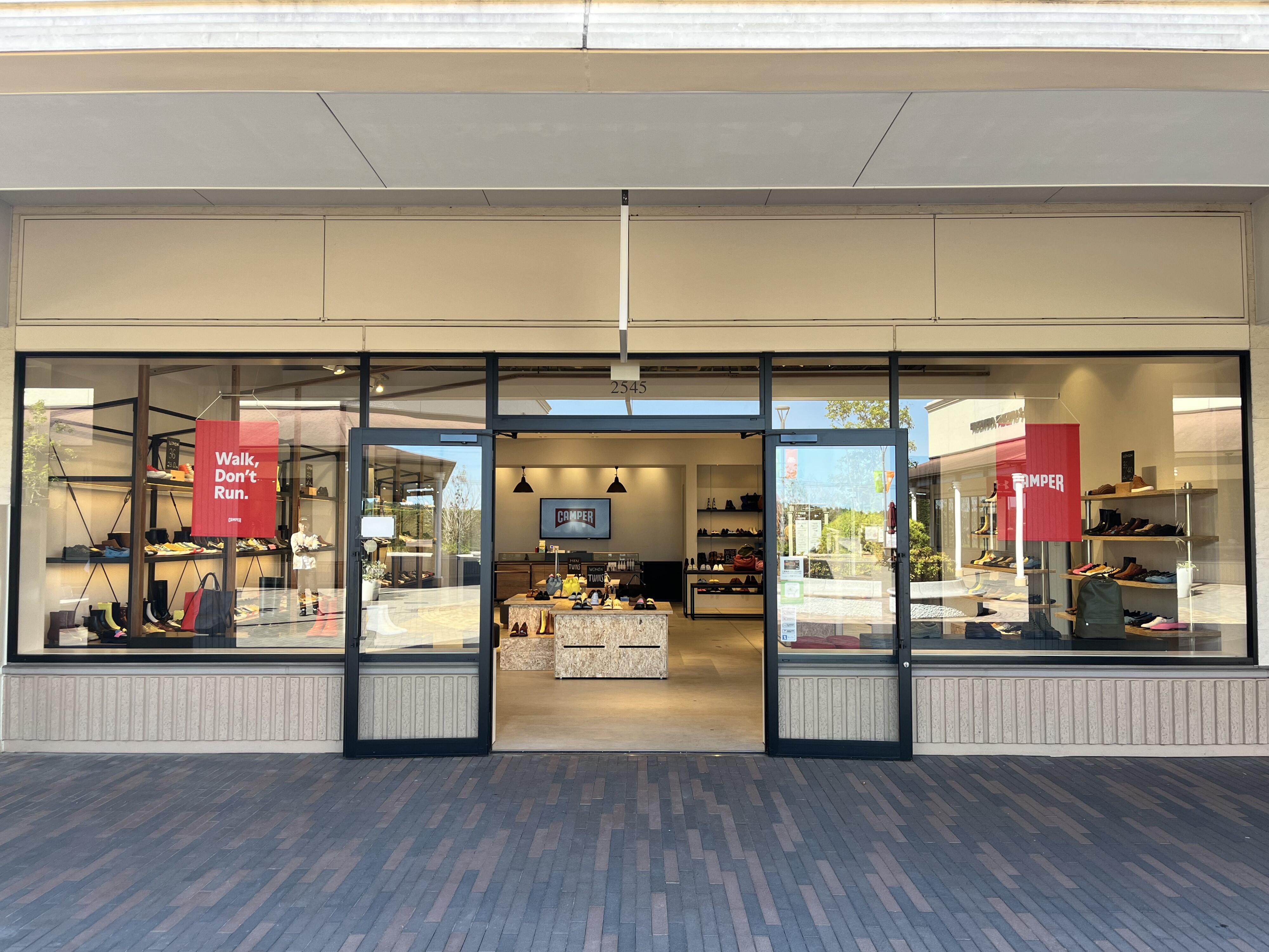 CAMPER 酒々井プレミアムアウトレット <br>New Open 