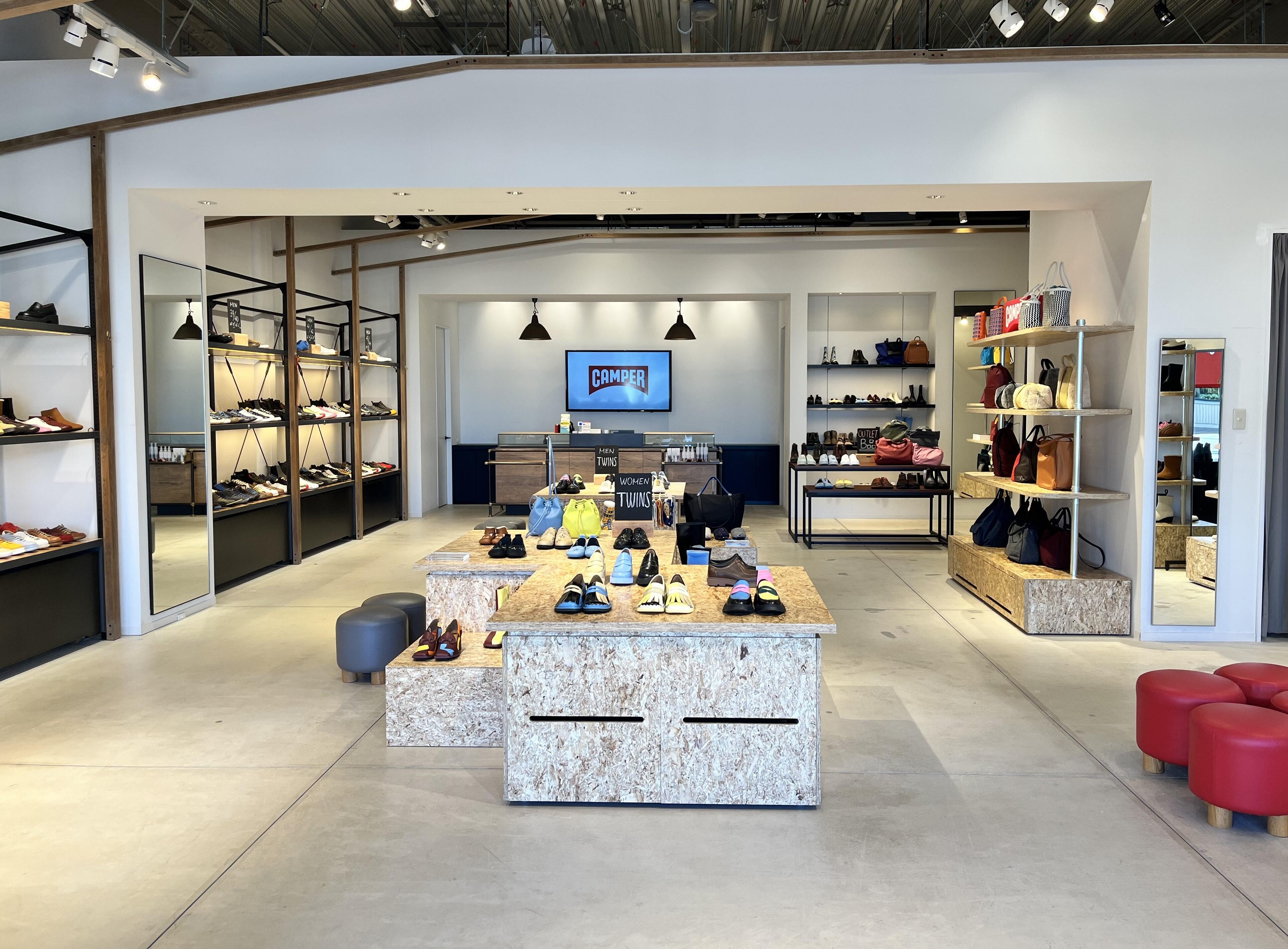 CAMPER 酒々井プレミアムアウトレット <br>New Open 