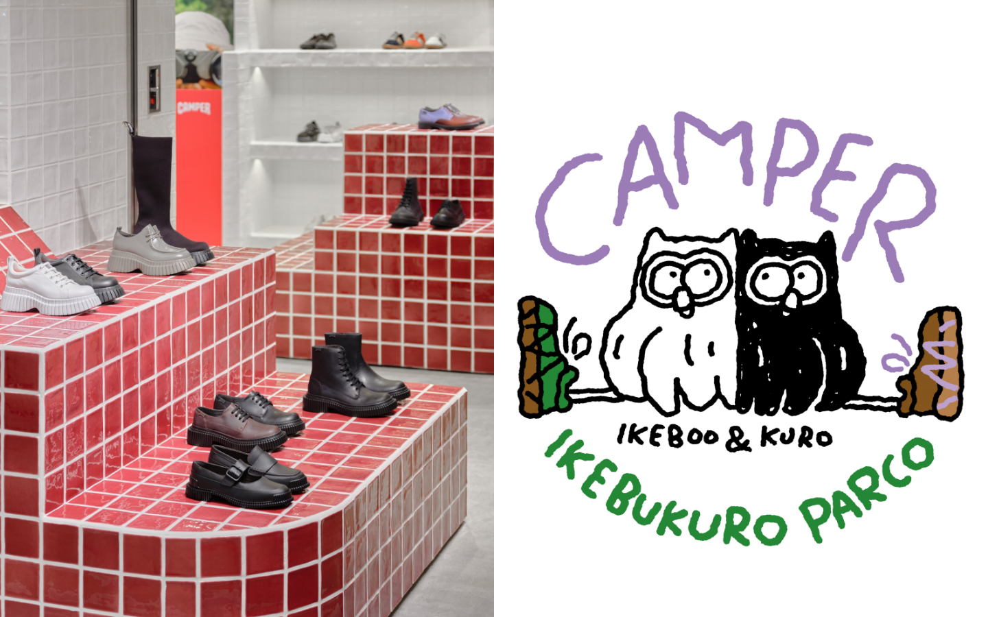 CAMPER 池袋PARCO New Open