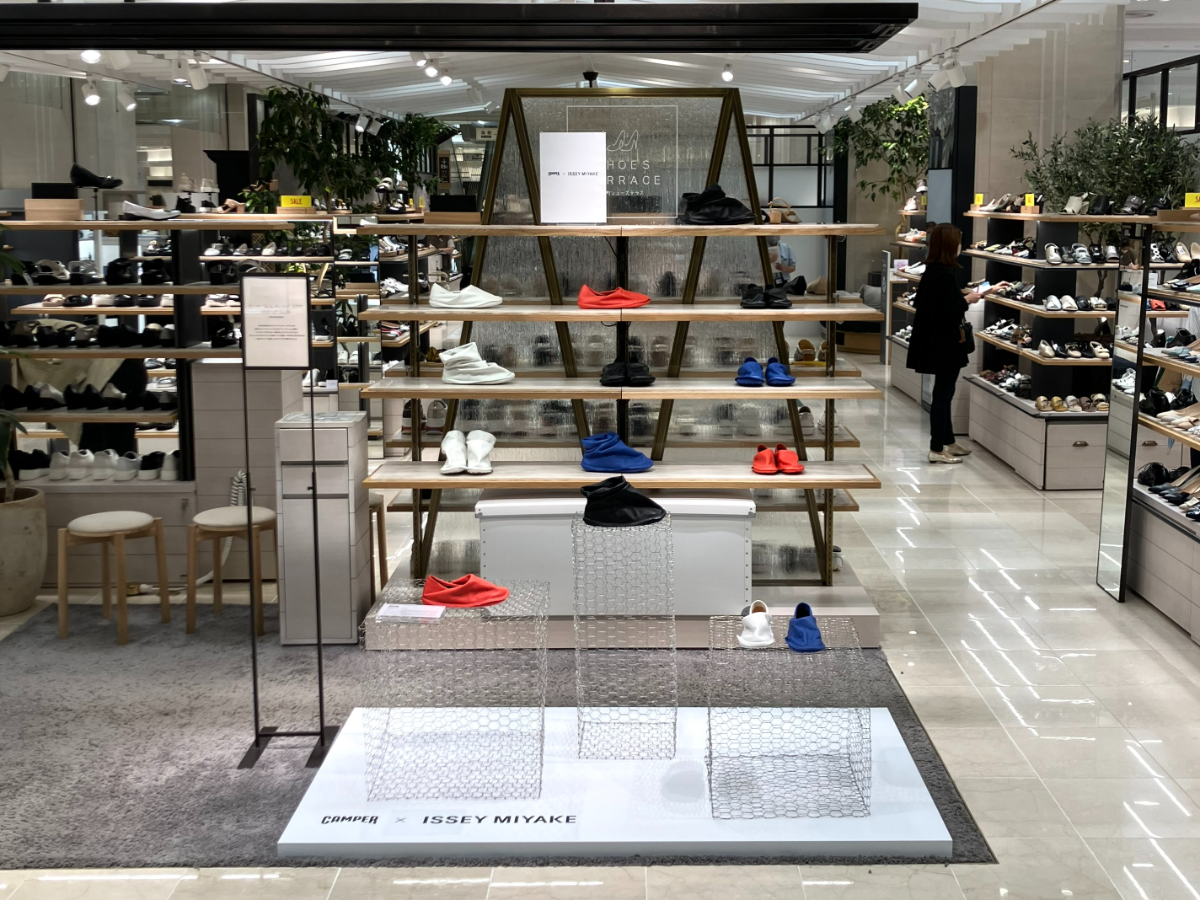 CAMPER x ISSEY MIYAKE「Peu Form」<br>取り扱い店舗のお知らせ