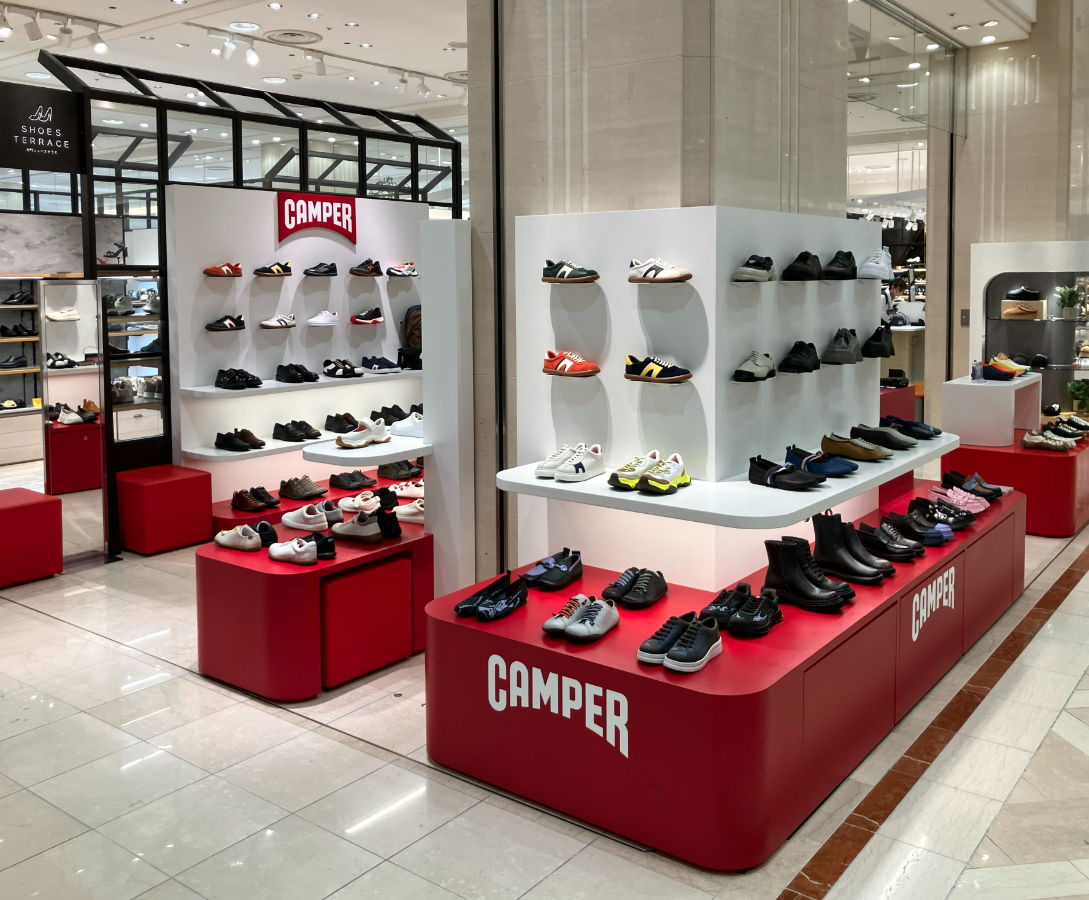 CAMPER 神戸大丸 リニューアルオープン