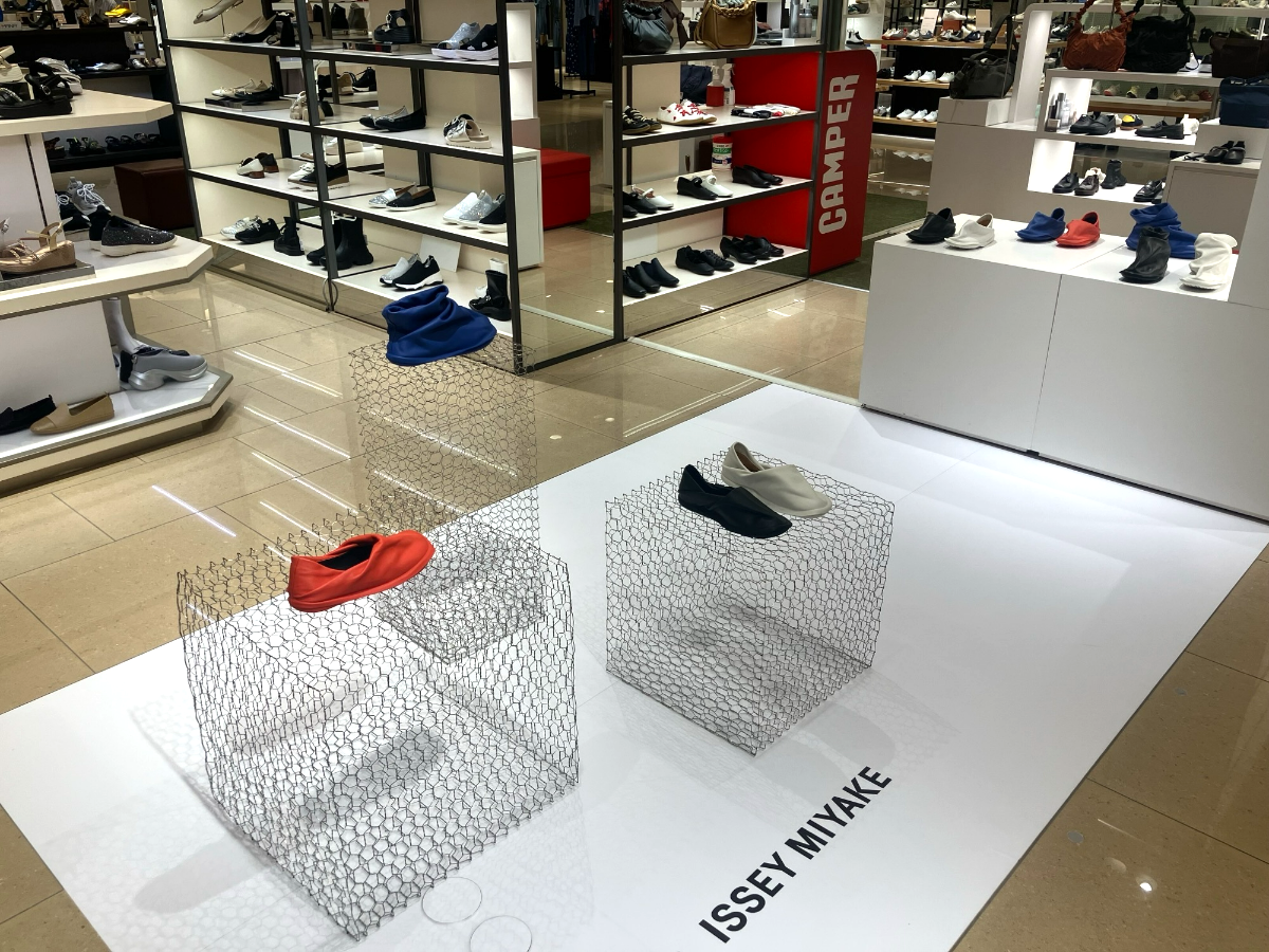 CAMPER x ISSEY MIYAKE「Peu Form」<br>取り扱い店舗のお知らせ